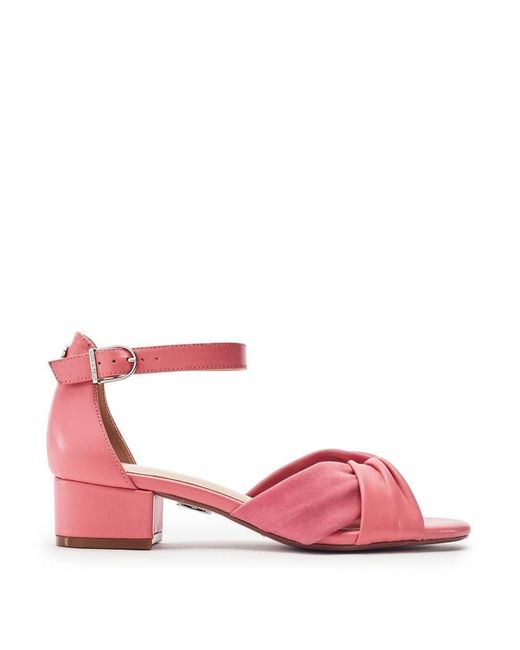 Moda In Pelle Pink Macadima Leather