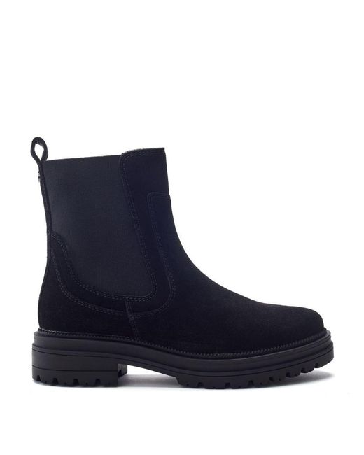 Moda In Pelle Blue Olainie Suede