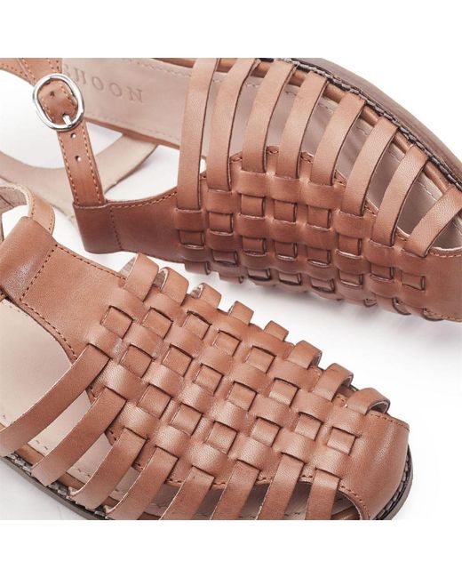 Shoon Pink Sh Georgie Leather