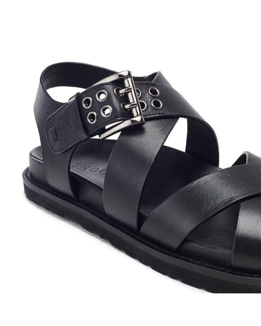 Shoon Blue Sh Liner Leather