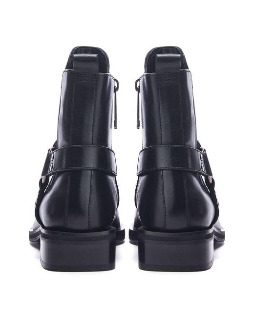 Moda In Pelle Blue Palanne Leather