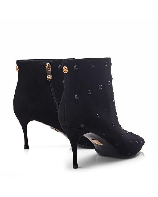 Moda In Pelle Black Wenoa Jet Alcantara