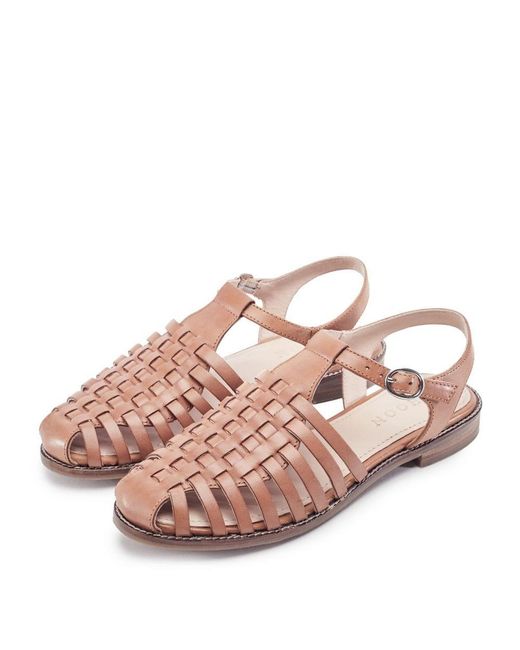 Shoon Pink Sh Georgie Leather