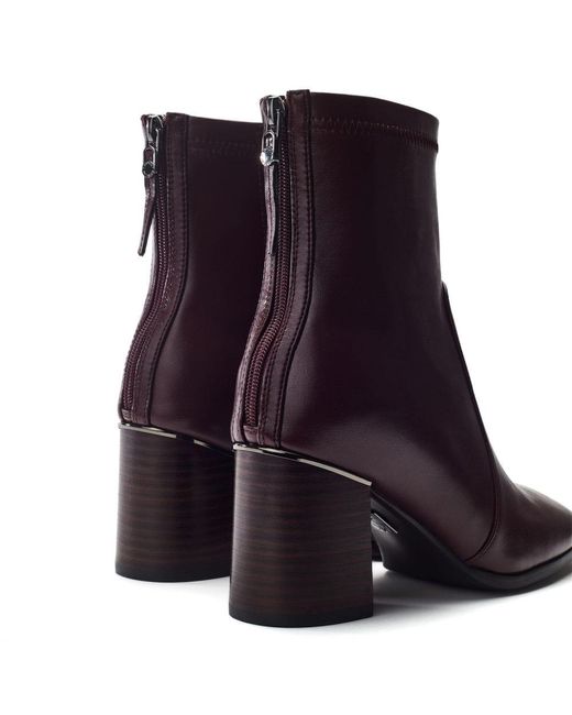 Moda In Pelle Purple Petras Burgundy Porvair