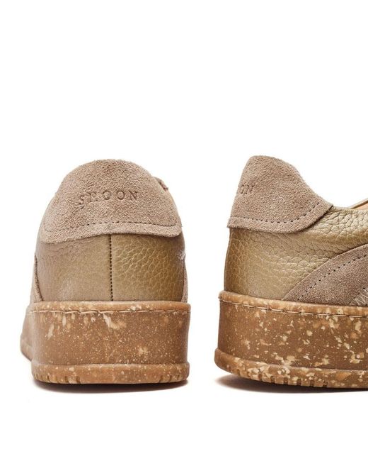 Shoon Natural Sh Emery Taupe Leather