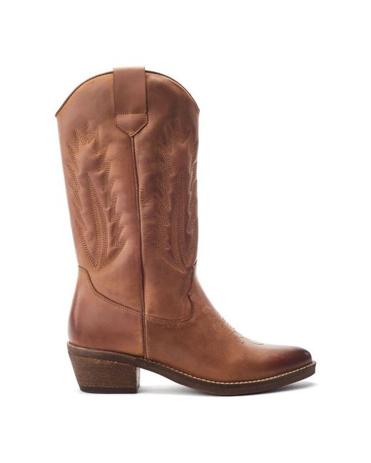 Moda In Pelle Brown Oka Leather