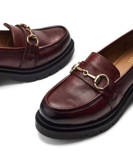 Moda In Pelle Purple Elsana Leather