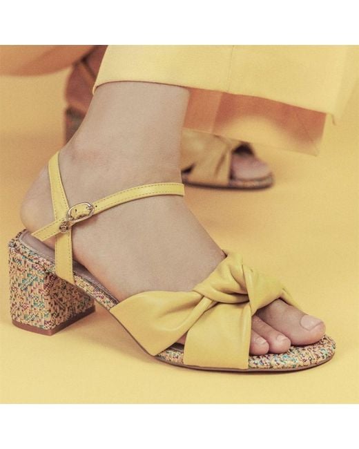 Moda In Pelle Yellow Mokara Leather