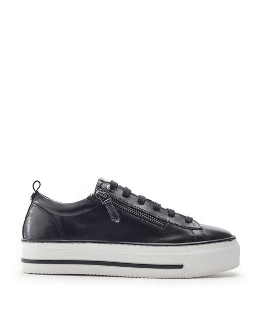 Moda In Pelle Blue Flissie Leather