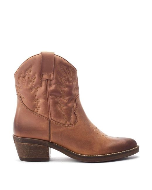 Moda In Pelle Brown Okuri Leather