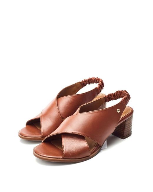 Moda In Pelle Brown Prinia Leather