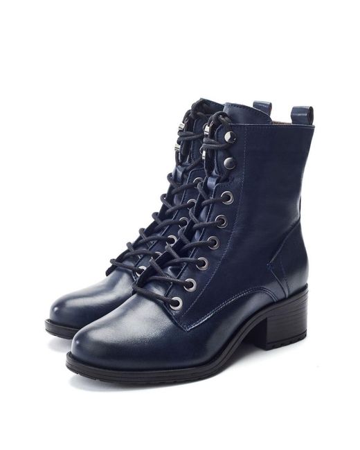 Moda In Pelle Blue Bezzy Leather