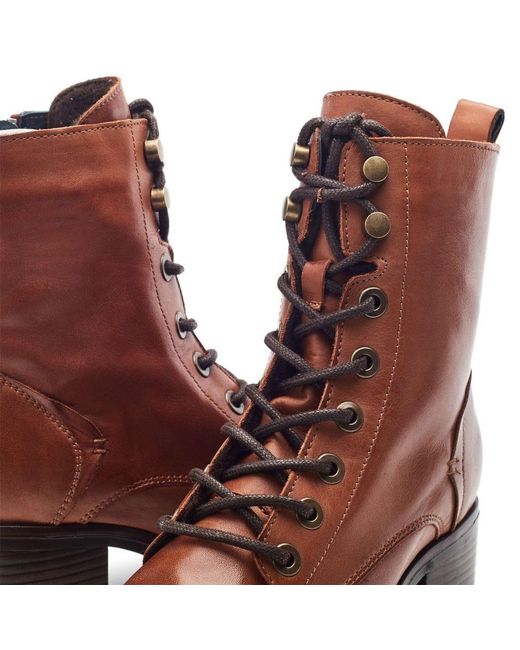 Moda In Pelle Brown Bezzy Leather