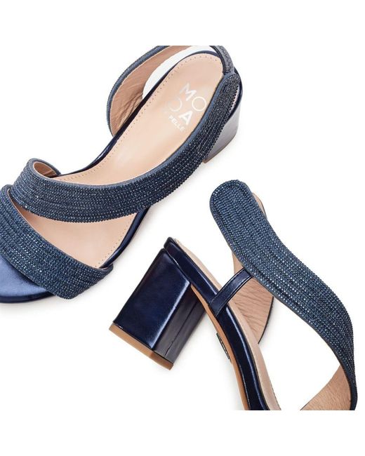 Moda In Pelle Blue Nikkia Porvair