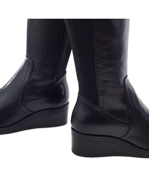 Moda In Pelle Blue Rayna Leather