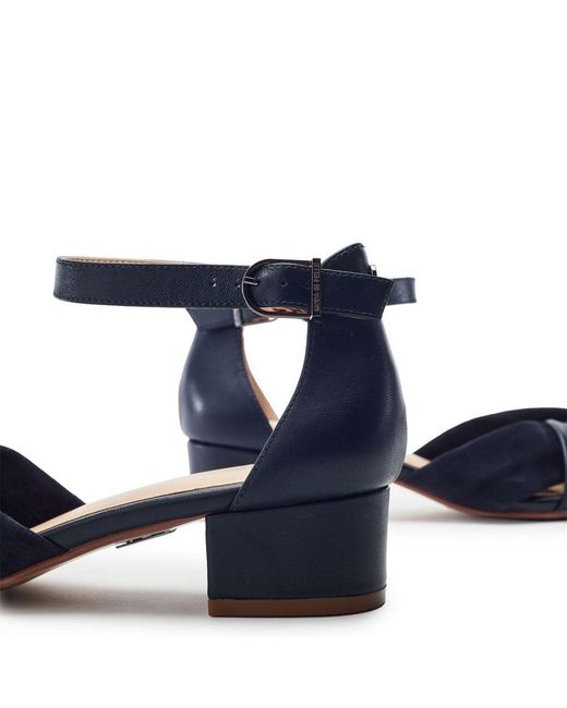 Moda In Pelle Blue Macadima Leather
