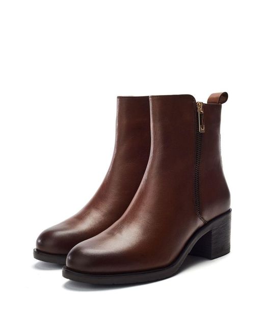 M By Moda Brown Patricio Leather
