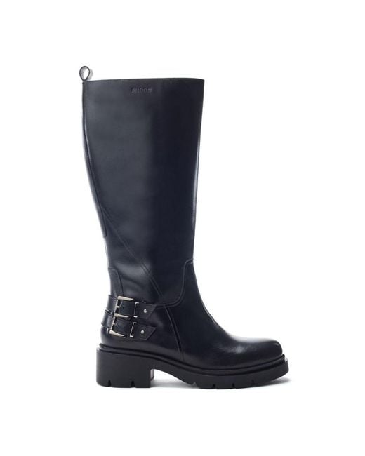 Shoon Blue Sh Andi Leather