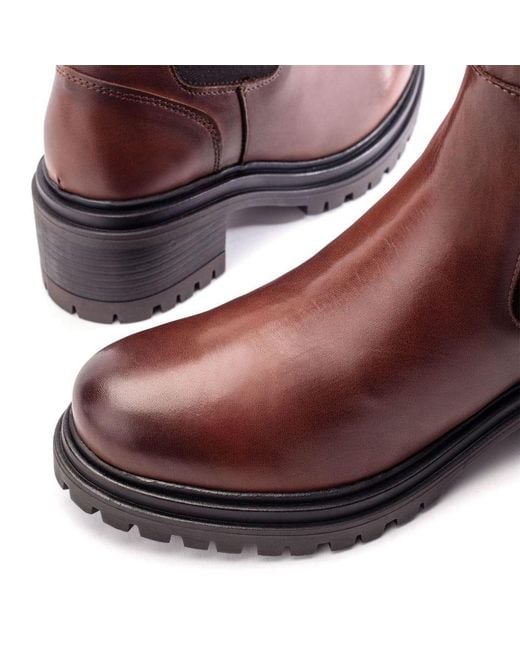 Moda In Pelle Purple Geelia Leather