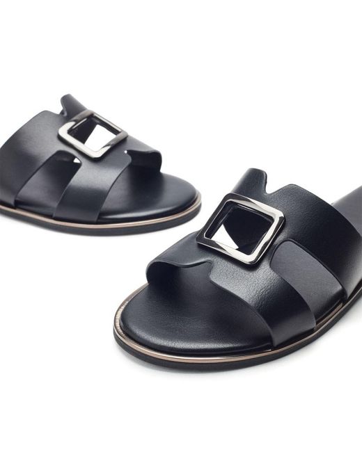 Moda In Pelle Blue Jeanie Porvair