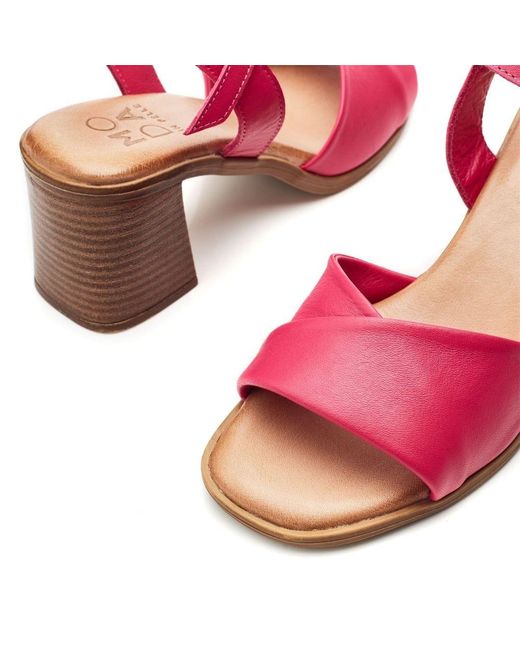 Moda In Pelle Pink Lanie Leather