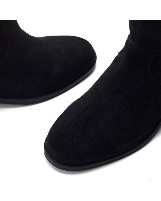 Shoon Blue Sh Gallop Suede