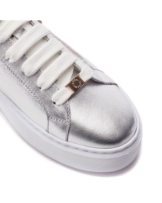 Moda In Pelle White Bluebelle Leather