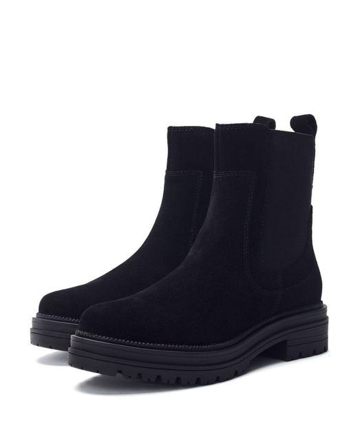 Moda In Pelle Blue Olainie Suede