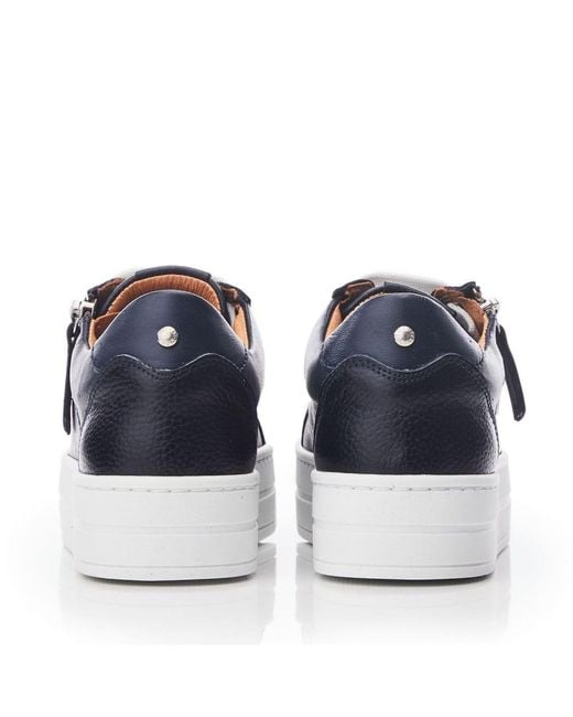 Moda In Pelle Blue Abbiy Leather