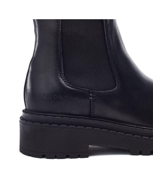 Shoon Blue Sh Imola Leather