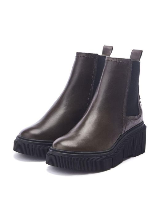 Shoon Blue Sh Otago Leather