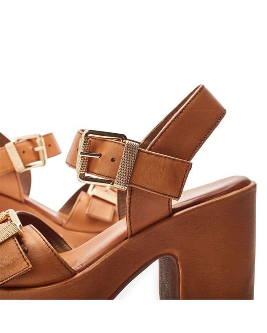 Moda In Pelle Brown Kellisa Leather
