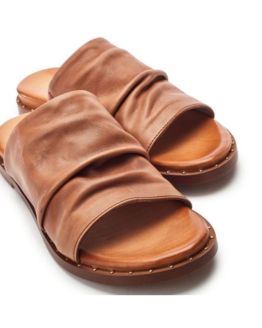 Moda In Pelle Brown Jerri Leather