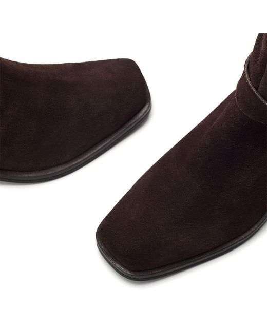 Shoon Black Sh Gallant Dark Suede