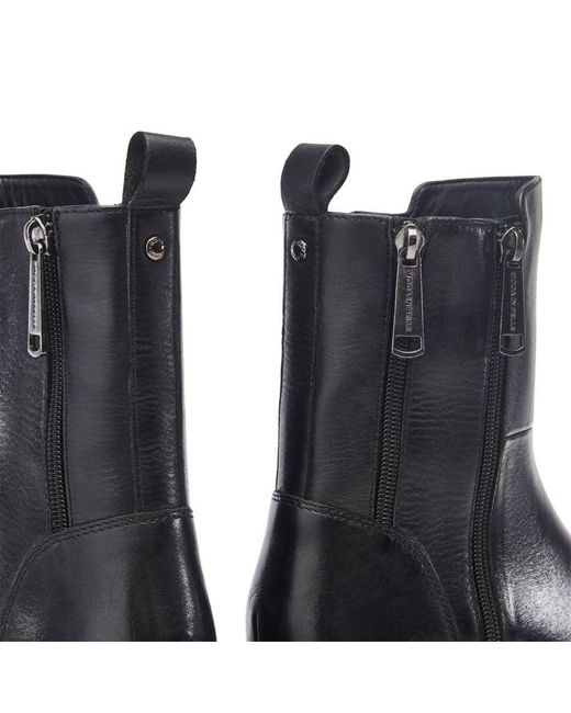 Moda In Pelle Black Opaline Leather