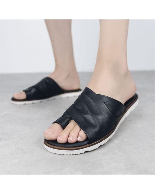 Shoon Blue Sh Malmo Leather