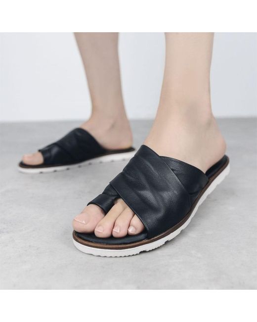 Shoon Blue Sh Malmo Leather