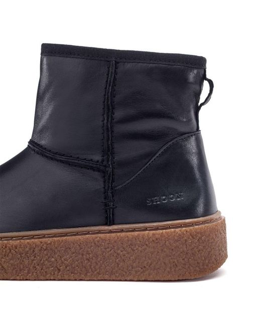 Shoon Blue Sh Immy Leather