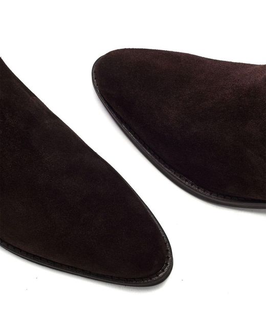 Moda In Pelle Blue Ossio Suede