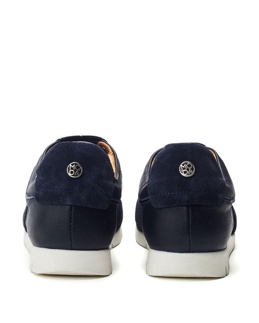 Moda In Pelle Blue Avrel Leather