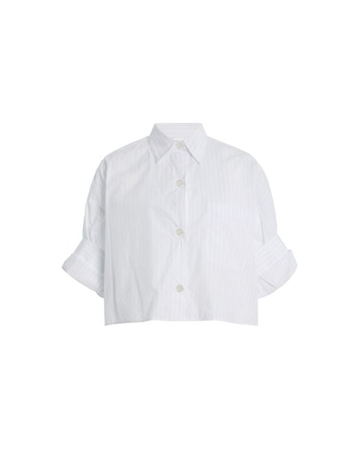 Twp White Next Ex Cotton Shirt
