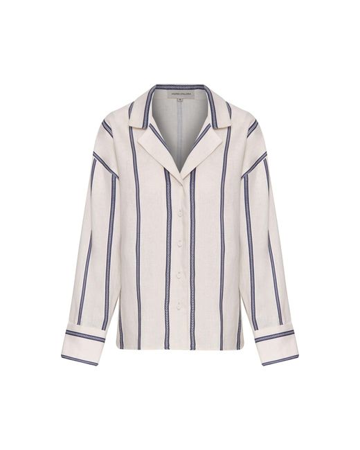 ANDRES OTALORA Multicolor Salinas Linen Shirt