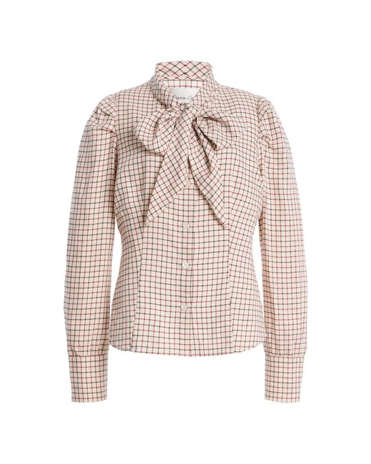 Cara Cara Natural Delmar Cotton-Blend Blouse
