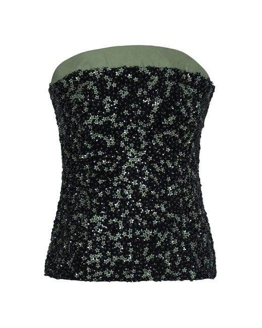 Chorus Black Fiore Top