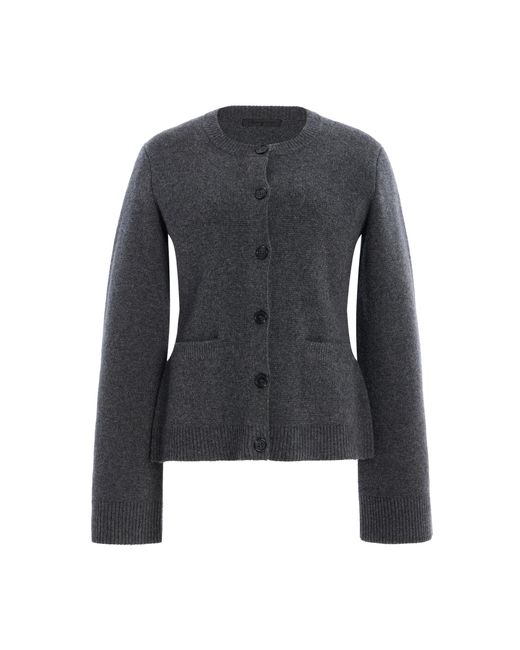 Jenni Kayne Black Exclusive Cooper Wool-cashmere Cardigan