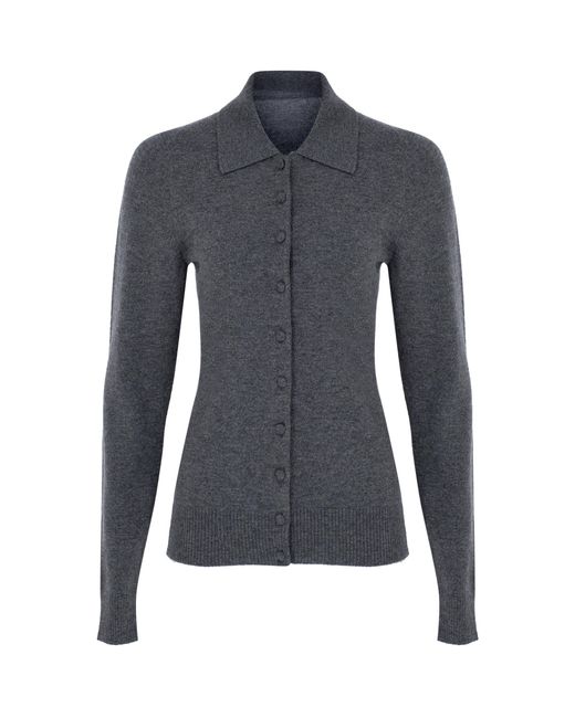 Zeynep Arcay Blue X Camille Charrière Vintage Cashmere Cardigan