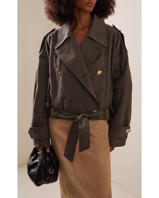 【関税込み】DARKPARK NAT CROPPED TRENCH DARKPARK-NAT-CROPPED-TRENCH-
