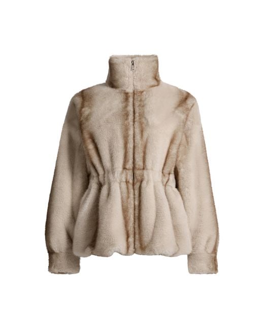 DUCIE Brown Kai Faux Fur Jacket