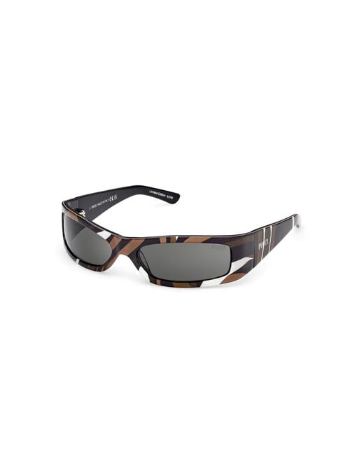 Emilio Pucci Multicolor Acetate Sunglasses