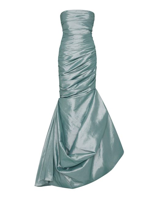 Rachel Gilbert Blue Mishka Gown